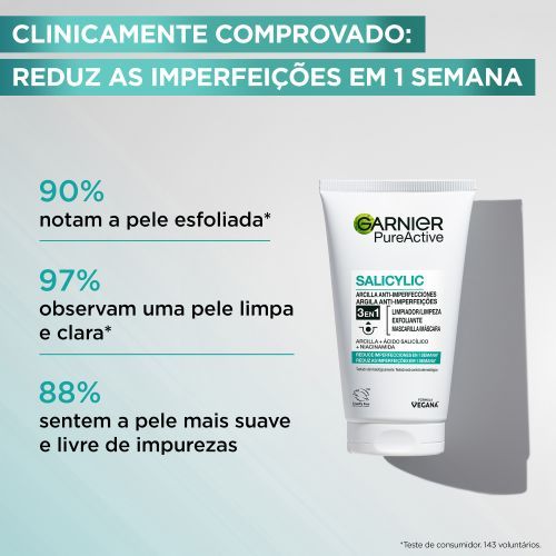 Pure Active Máscara 3 em 1